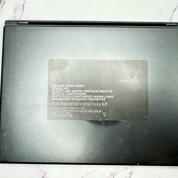 MAC COSMETICS Studio Fix Sculpt and Shape Contour Palette - Medium Dark/Dark - Picture 7 of 7